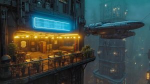 Escape the Fog ｜ A Dystopian Future Mix for Anxiety & Stress Relief