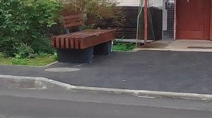 Уютный дворик на улице Красной Артиллерии (Луга).