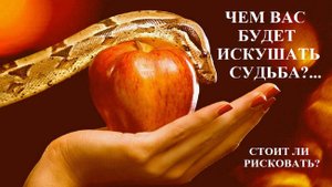 ЧЕМ ВАС БУДЕТ ИСКУШАТЬ СУДЬБА? НАДО ЛИ РИСКОВАТЬ?...