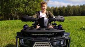 warm autumn on quad bikes