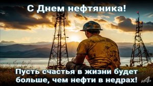 С ДНЁМ НЕФТЯНИКА! МУЗЫКАЛЬНОЕ ПОЗДРАВЛЕНИЕ