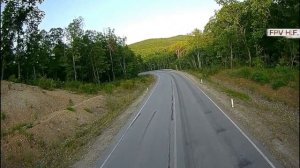 FPV на ходу из авто.