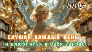 🌹Я Прекрасна ✨ Мощная аффирмационная мантра под музыку 1111 Гц | Музыка женской силы 💃