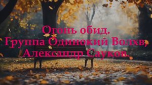 Огонь обид. (Премьера клипа 2025 г.)