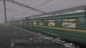 Train Simulator Classic маршрут Новомосковск Кашира электропоезд ЭР1-146 Метель