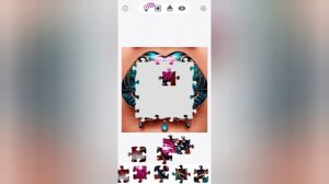 Губы из пазла. 36. Искусство. Jigsaw puzzles.