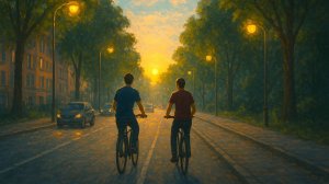 #089 Вечерняя велопрогулка 29/08/25