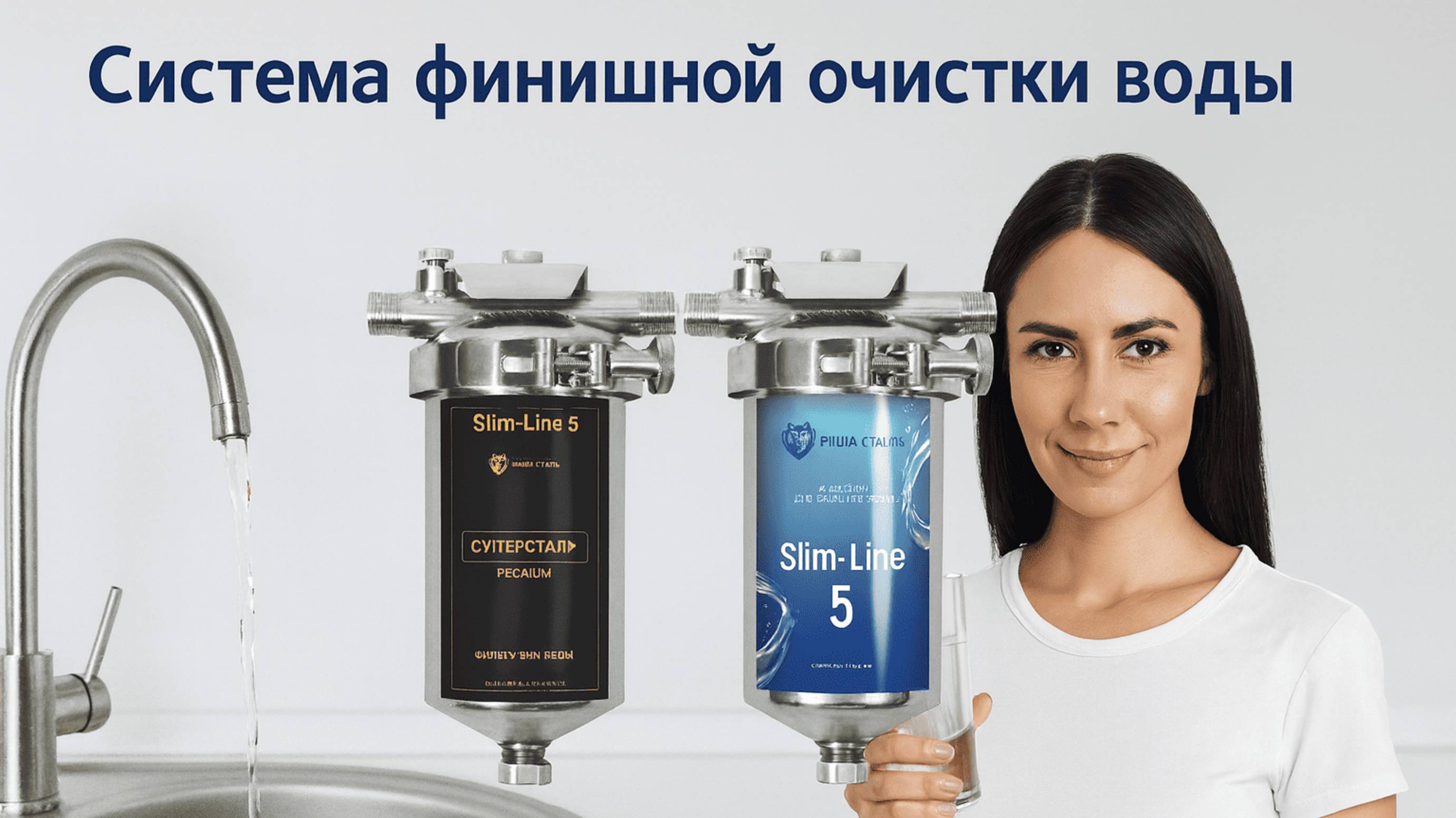 Какой фильтр для воды поставить под раковину? Очистка воды от компании Наша Сталь.Промывной фильтр. смотреть онлайн