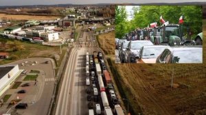 ‼️🇵🇱🇺🇦 Польские фермеры снова перекрыли границу с Украиной