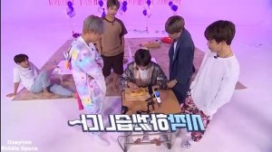 ТВ-шоу Бегите! BTS! ПИЖАМНАЯ ВЕЧЕРИНКА 2 часть Озвучка Riddle Space Эпизод 98 (1)