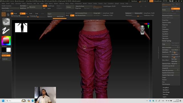 6_2. 2- Zbrush смотреть онлайн