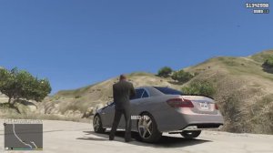 Mercedes-Benz E63s W212 cамый красивый седан в #gta5 киллер убрал другого киллера