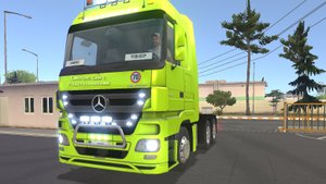 TRUCK SIMULATOR ULTIMATE, 7- мое видео, с музыкой, груз длиный не простой.