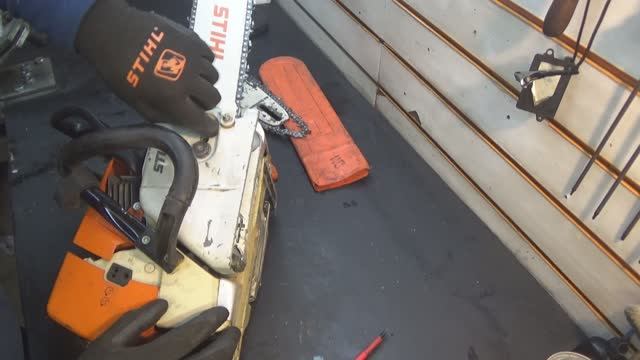 Аварийно спасательная бензопила Stihl MS 460 смотреть онлайн