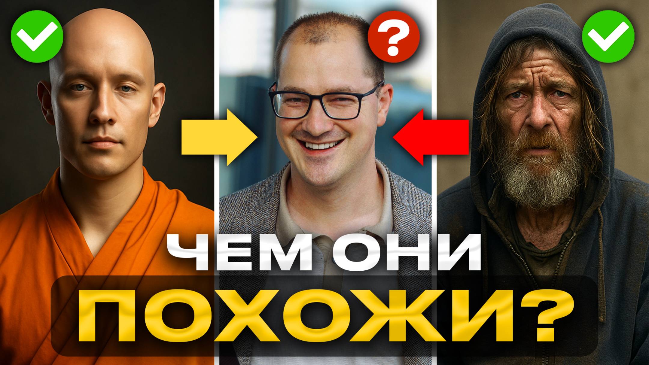 Что общего у монаха, миллиардера и бездомного? смотреть онлайн