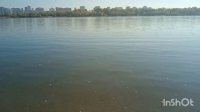 На реке Обь.