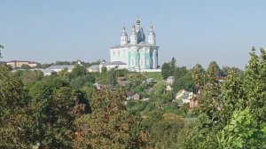 г.Смоленск. Семинария, ул.Школьная, Успенский собор, закат 2025 г.