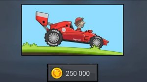 Купил гоночную машину в Hill Climb Racing.