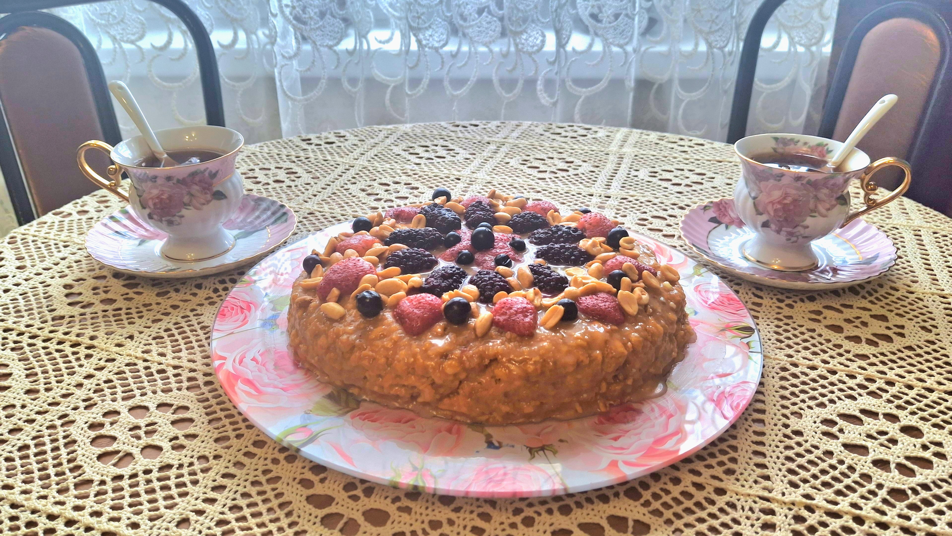 Быстрый тортик без выпечки..🎂☕❤️
