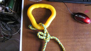 Как привязать проушину... Калмыцкий - Казачий и Сибирский узел.