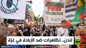 لندن.. تظاهرات ضد الإبادة في غزة