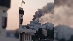 Куев 07 09 25_ Здание кабмина_ Что министры там курят..?