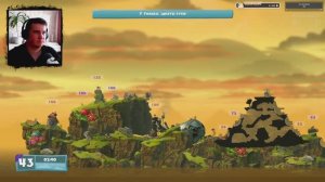 Старые добрые Червячки | Worms W.M.D | Компания и КООП стрим