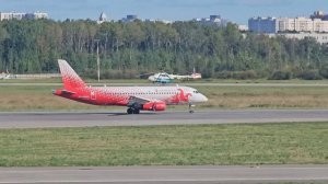 RA-89022 Сухой SuperJet 100-95B Россия (ГТК). Имя: Вельск.Сентябрь 2025г.