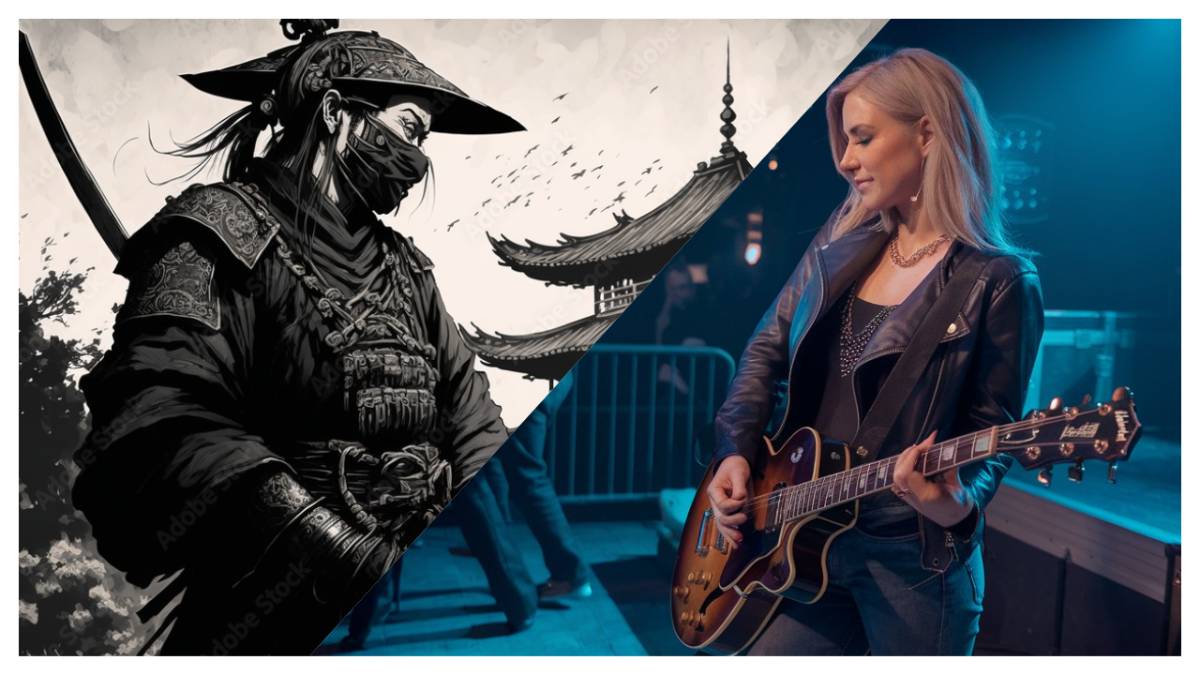 A samurai sword, tired of war, asks to be re-forged into a tool of labor. A rock ballad.