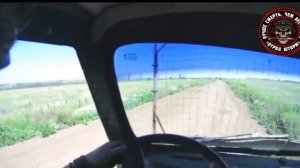 Поездки не без приключений, были атакованы FPV дроном, к счастью экипаж не вредим