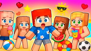 МОИ СУМАСШЕДШИЕ ФАНАТКИ пригласили меня в отпуск Майнкрафт!