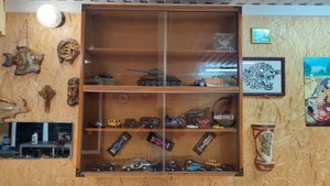 Из серванта СССР 1964г была создана фиричная полка!