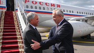 Вячеслав Володин прибыл в Могилев на форум Союзного государства по защите исторической памяти