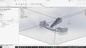 CFD моделирование переднего крыла болида формулы 1. F1 в Solidworks