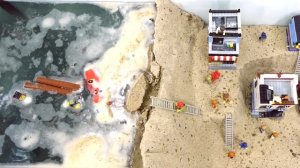 ЭКСПЕРИМЕНТ ПО ПРОРЫВУ ПЛОТИНЫ LEGO - НОВАЯ КАТАСТРОФА В LEGO CITY