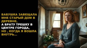 Бабушка оставила мне в наследство ветхий дом в деревне, но когда я вошла внутрь, обалдела...