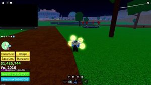 обзор макроса на полёт в blox fruits на фрукте молнии