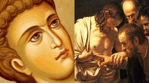 КОГДА СПАСИТЕЛЬ ЧЕРЕЗ ЗАКРЫТЫЕ ДВЕРИ ЯВИЛСЯ УЧЕНИКАМ СВОИМ,ФОМА ОДИН ИЗ 12 НЕ БЫЛ С НИМИ..