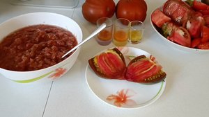 Собираю семена. Перерабатываю томаты 🍅 заморозки. Мокрый снег ❄