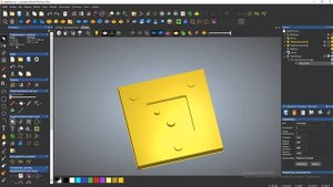 Обработка вертикальный стенок  в ArtCam2018. Специальная траектория  "С постоянной Z"