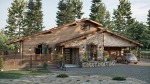 🏡 Уютный современный коттедж 187 м² | 4 спальни + мансарда + гараж