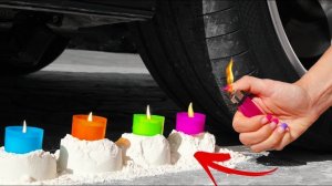 Машина Давит Предметы под Колесом АСМР МАШИНА Краш Тест