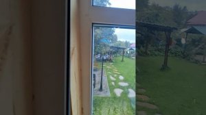 1000033923.mp4 (Собака наблюдает за устройством откосов у оконных и дверного проёмов в доме А-фрейм)