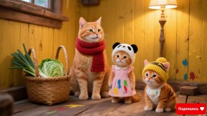 Котики и деревенские заботы