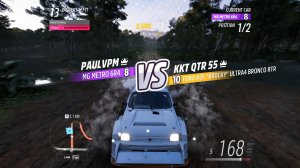 Forza Horizon 5 - Eliminator (Вышибала) | MG Metro VS Brocky and Win