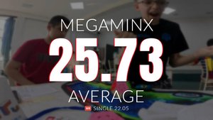 [25.73] Megaminx Average (WR Single 22.05) // Uzbekistan Nationals 2025