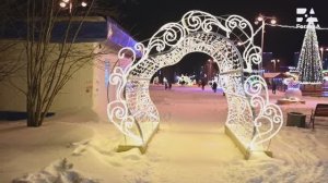Светодиодный тоннель. Светотехническое оборудования для праздничного городского оформления.