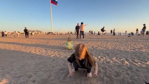 Прекрасный вечер на пляже СПб 🥰