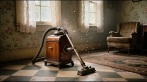 звуки винтажного пылесоса