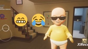 сижу с младшим братом